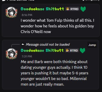 BatmanSenoir's tweet photo. @emuonyurshoe It’s falsified stemming from a bad breakup. https://t.co/OTNtCXou1u