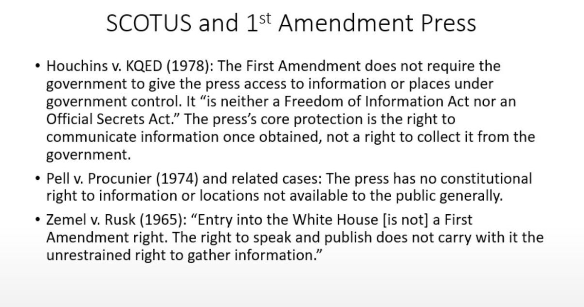 Learnpaintgrow's tweet photo. @Udntnonutn Perhaps this will clear things up for those of you that think access to the White House is a first amendment right https://t.co/E1oWolTYAO