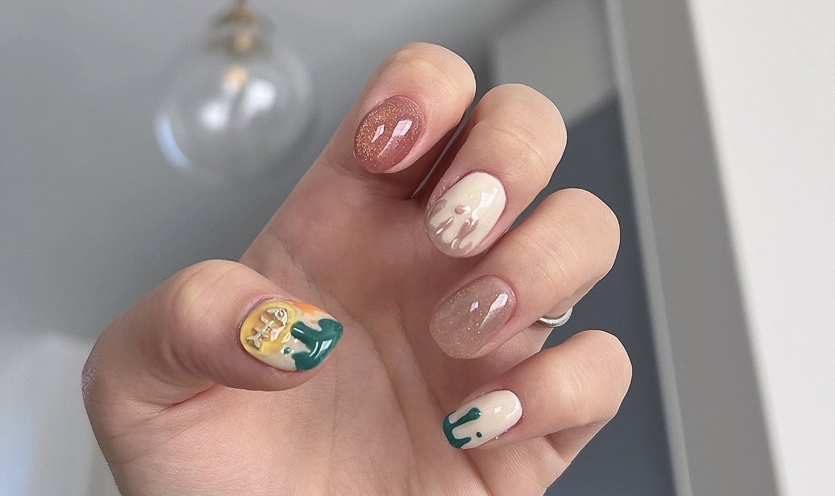 chan_kiiiiii's tweet photo. 去年これ使ってサモランネイルした💅 https://t.co/hE8iLLyhhD