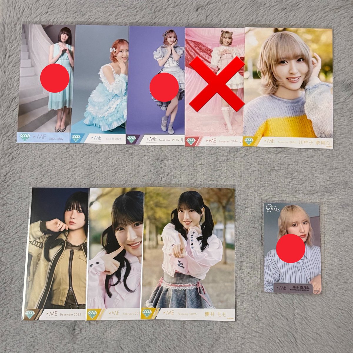 _1ix_x's tweet photo. @__tO227f リプありがとうございます。
🟣のみでしたら提供可能です。
画像お借りしまして🔴箇所⇆🔵箇所との3:3のトレは可能でしょうか？ https://t.co/Av3xP2gBl4