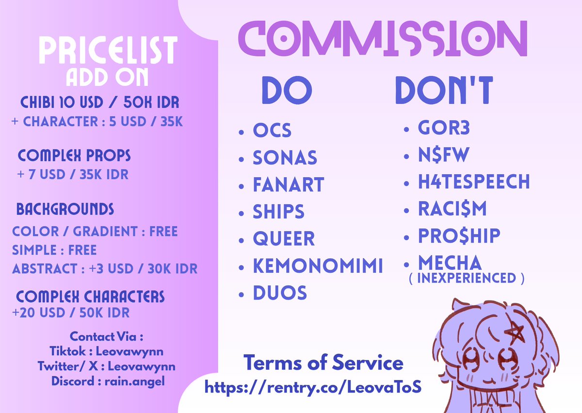 leovawynn's tweet photo. c0mmissions are BACK in town!! 👀 joys! 

♡ + 🔃 appreciated! 

#commissionopens #artidn https://t.co/8YHUbGVSlk