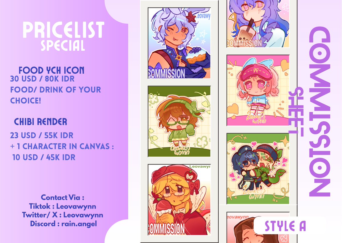 leovawynn's tweet photo. c0mmissions are BACK in town!! 👀 joys! 

♡ + 🔃 appreciated! 

#commissionopens #artidn https://t.co/8YHUbGVSlk