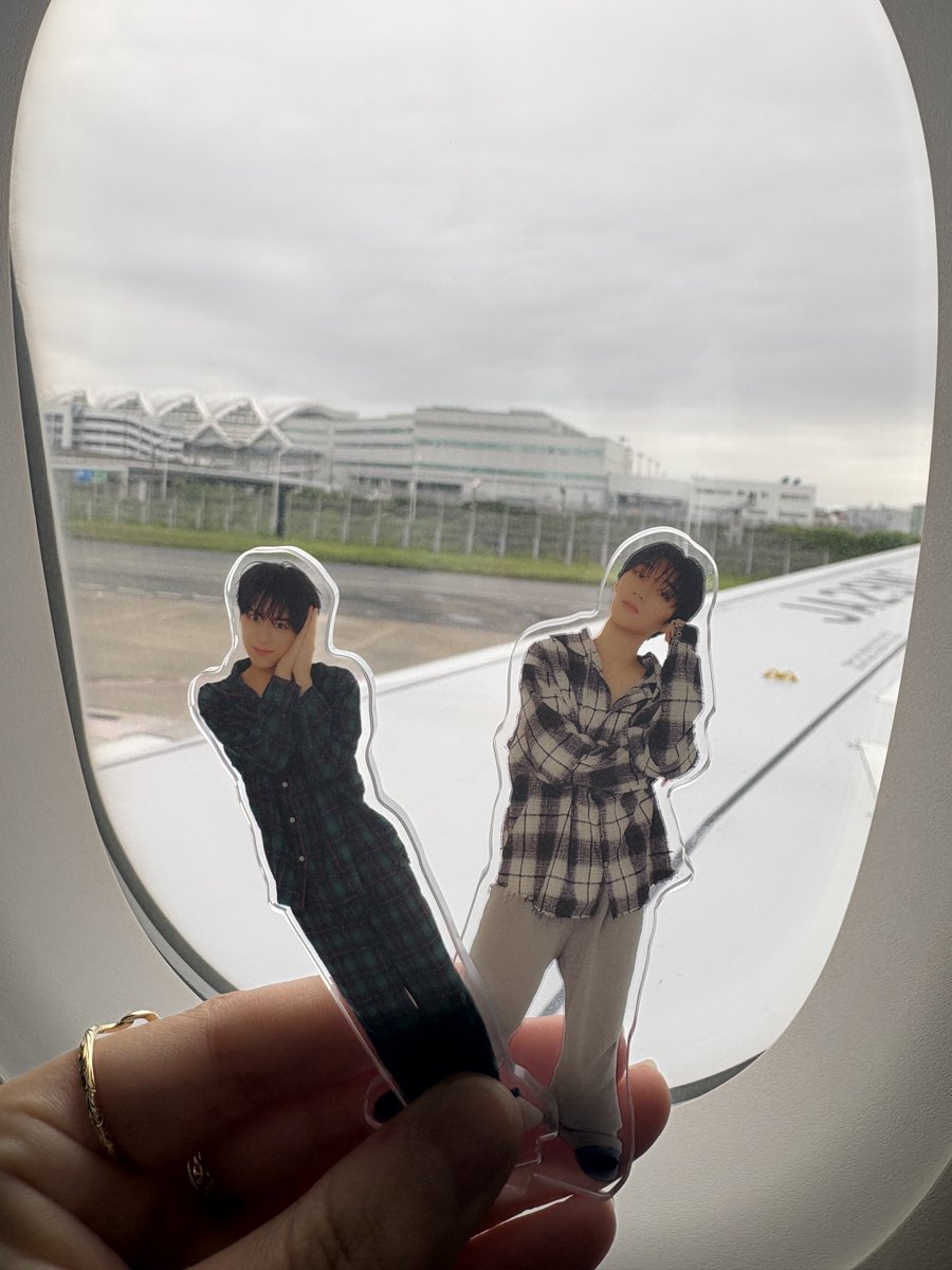 coki__1107y's tweet photo. これから福岡向かいます✈️
今日も楽しみ︎💕︎︎
またあとでね〜！

 #山下幸輝   #鈴川直弥 @qpitdef @wildblue_ykme https://t.co/XfZr0WRDjI