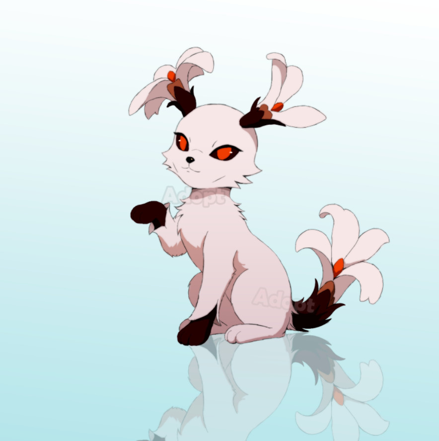 KoboldCross's tweet photo. I made another pose for Abeli 🌸 I think I’ll draw a couple more poses and emotions and make a full reference sheet for this adoptable🌸

#adoptable #OC #pokemonㅤㅤㅤ https://t.co/GSmH3Ob8EA