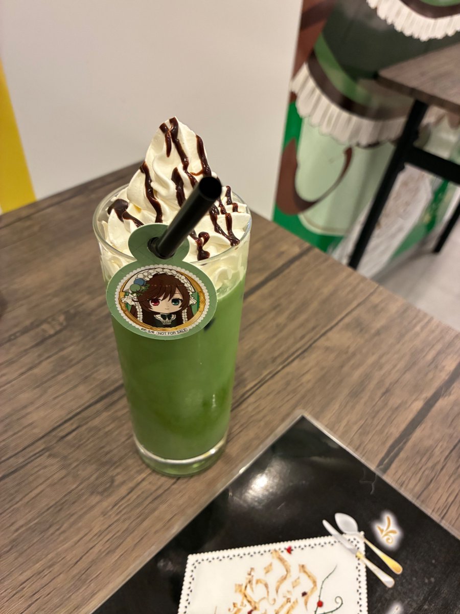 Kgr_kgrn's tweet photo. 大阪日本橋のローゼンメイデンコラボカフェ
昨日行ってきた https://t.co/6sLE7iHvJR
