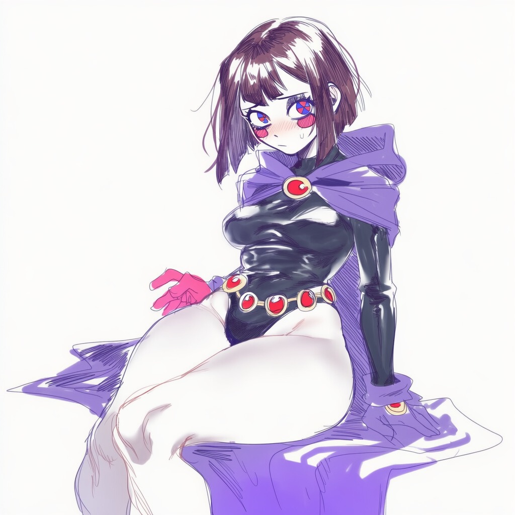 Uravity98114's tweet photo. I saw some people doing a Raven Pomni fusion and thought it was neat.. https://t.co/7W5kNQxPoT