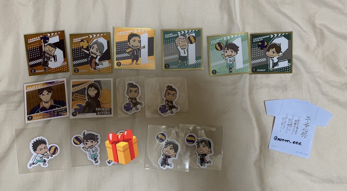 mrrrr_eee's tweet photo. 【交換 譲渡】ハイキュー ロングステッカー  ステッカー アクリルキーホルダー  カード マスコット 栞 一番くじ

譲
引用先、画像のもの

求
同異種 木兎・梟谷＞黒尾・研磨
or 
1〜3枚目  1枚50円 ＋送料
4枚目  記載通り ＋送料

複数個のお取引優先
画像保存🙆‍♀️

郵送orメルカリでお願いします🙇‍♂️ https://t.co/B89oi5goOU