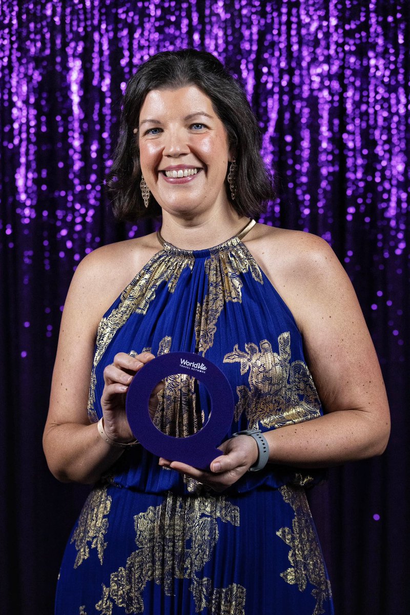 ParoDeeJay's tweet photo. Congratulations to Dee for taking home the “Trailblazer Cruise Award” at the 2026 Questy Awards! She sends a HUGE heartfelt thank you to anyone who has trusted her with their vacations thus far, and she looks forward to planning lots more future fun on the high seas!! :D https://t.co/R9YRLZCRyd