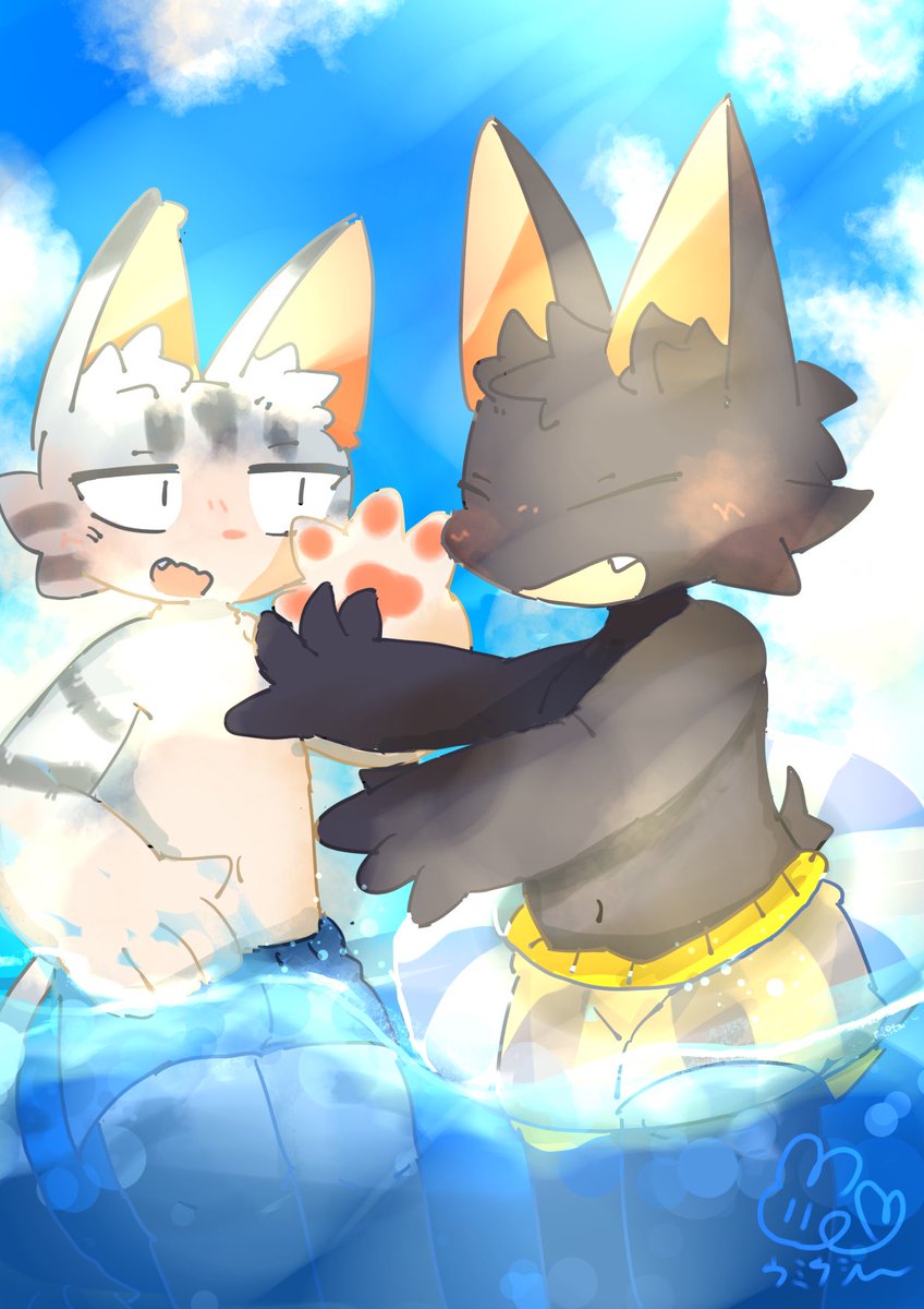 nekoumiushi0418's tweet photo. 夏が終わっちまう〜 https://t.co/GsrsN250lD