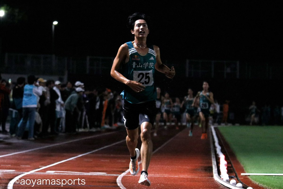 aosupo_rikujyo's tweet photo. #絆記録会

#男子5000m 6組

3着 #佐藤愛斗 13:39.10 PB!
4着 #松田煌希 13:43.82 PB!
6着 #中村海斗 13:45.61 PB!

#青学 #青学陸上 #青学長距離 #青学駅伝 #アオガチ #青山スポーツ https://t.co/LZ3Z26ZxxE