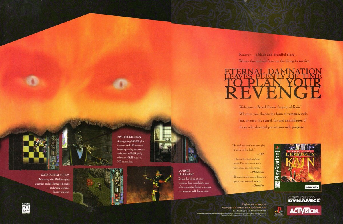 OldGameMags's tweet photo. 'Legacy Of Kain'
PlayStation
 https://t.co/1o5a5QReEx https://t.co/EMnLxGuy7O