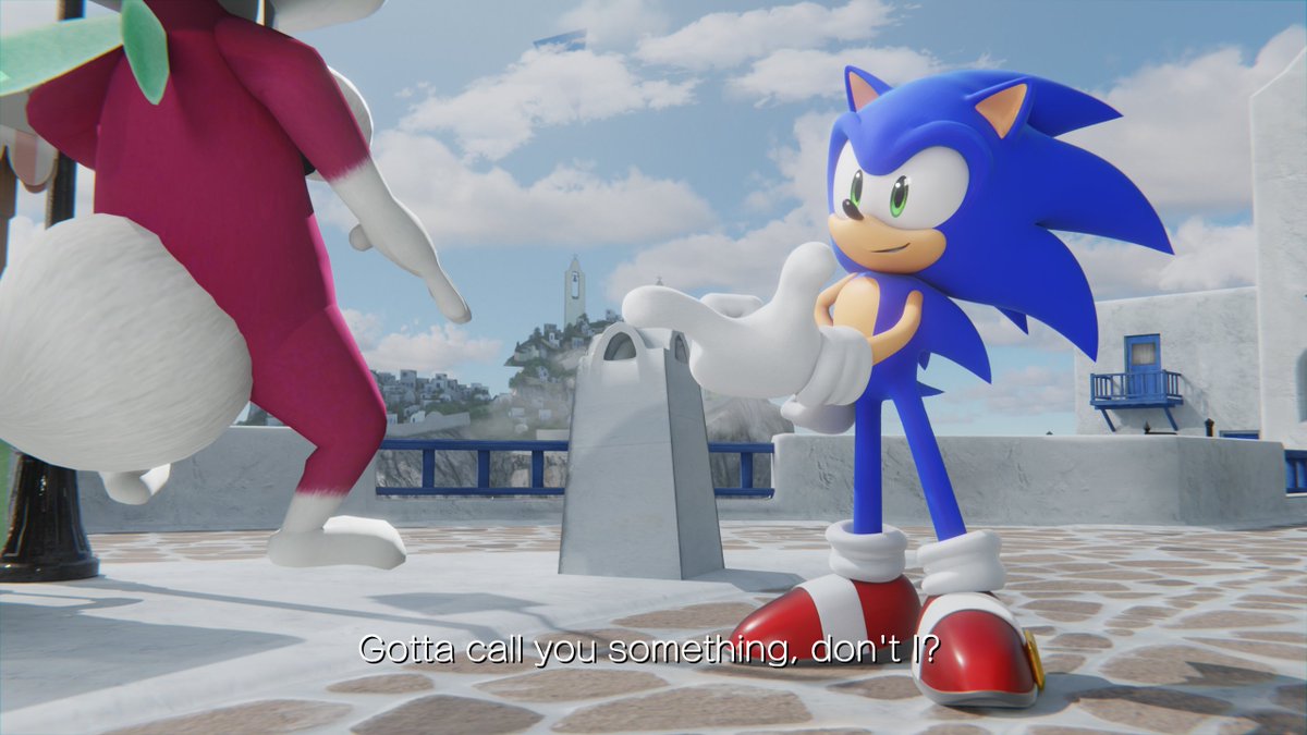 g8mzYT's tweet photo. Sonic Model by @TBSF_YT 
Apotos Hub world by @dokatzo 
Chip model by SEGA (taken from Models Resource)

#sonicthehedgehog 
(i know hes doing something else in this part of the scene but this is more aura) https://t.co/EEChe4zH8b
