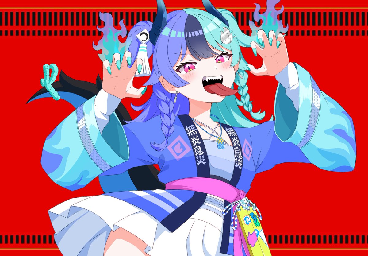m1nag1_ne1's tweet photo. 歌って(ほしいから描いて)みた
#めら組絵図 https://t.co/hsMtR9vbA3