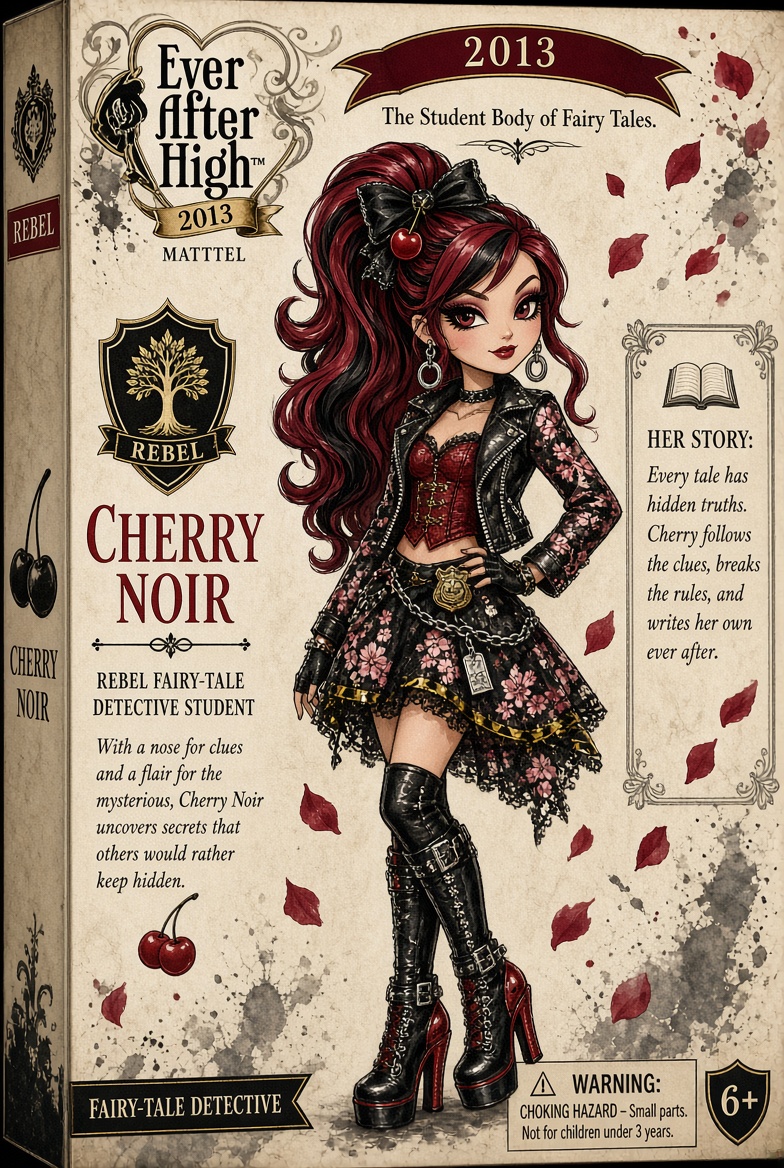 CherryNoirs's tweet photo. Goofing around with Grok and asked it to redo my style as ever after high! https://t.co/eyn8tGG5sL