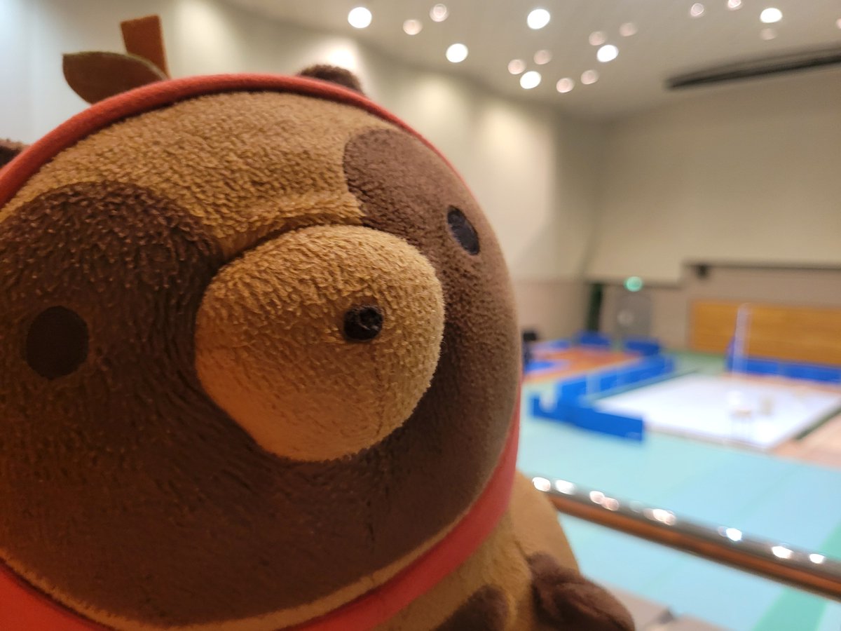 NITYC_Robo_B's tweet photo. 中国地区大会当日です！
ぶちょーも応援しています https://t.co/02U4QOTYk2