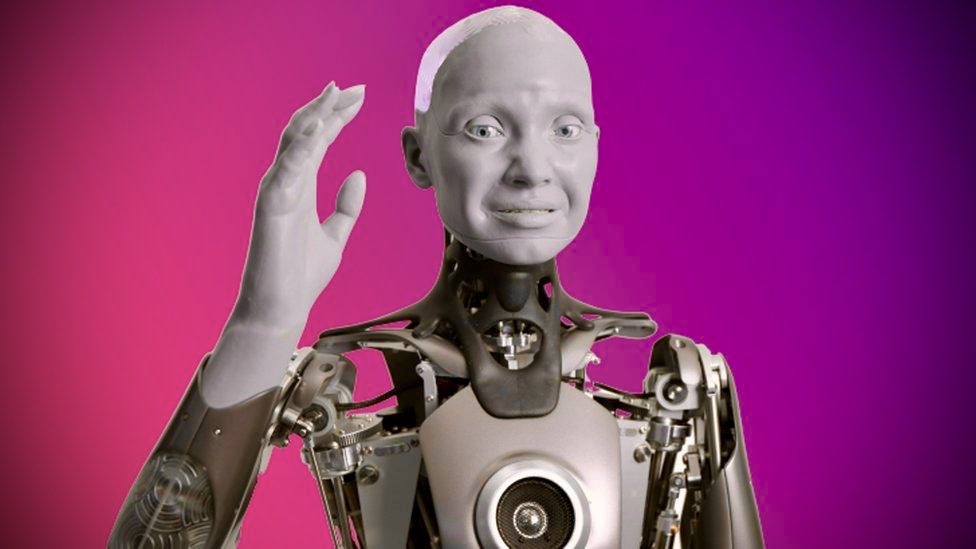 StephanieSermon's tweet photo. I think I must be the only civilian/normy/non-billionaire, in the world (or in the UK, at the very least), who actually actively really really really wants an AI robot…
I don’t care if it’s a #TeslaOptimus with onboard #TeslabotAI & hopefully some actual voice capabilities soon, or #Ameca, or any of the other humanoid robots I’m seeing all over YouTube, INSTA & TikTok…
I WANT ONE!!!!!!!!!!!!!!! 🤖🩶