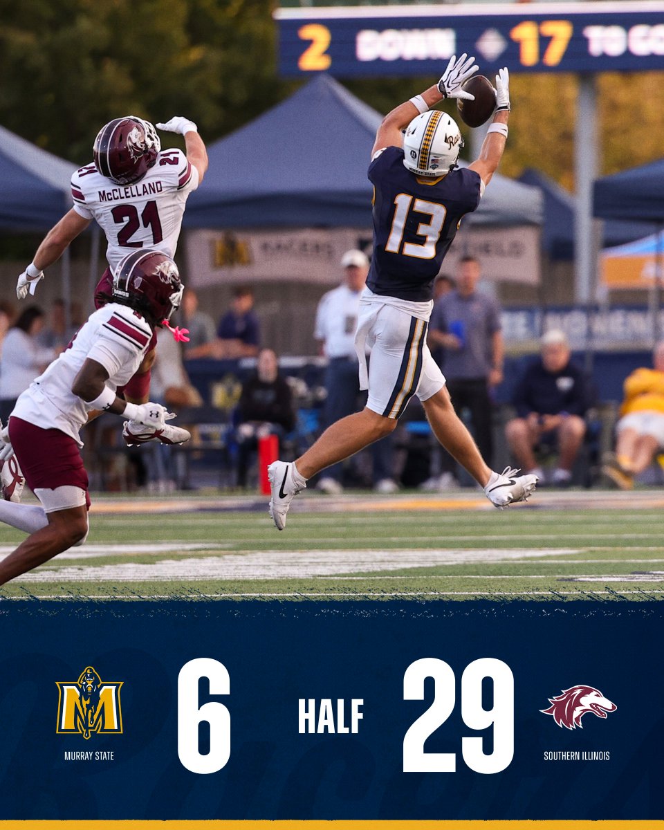 racersfootball's tweet photo. At the half https://t.co/skOgBZsWZu