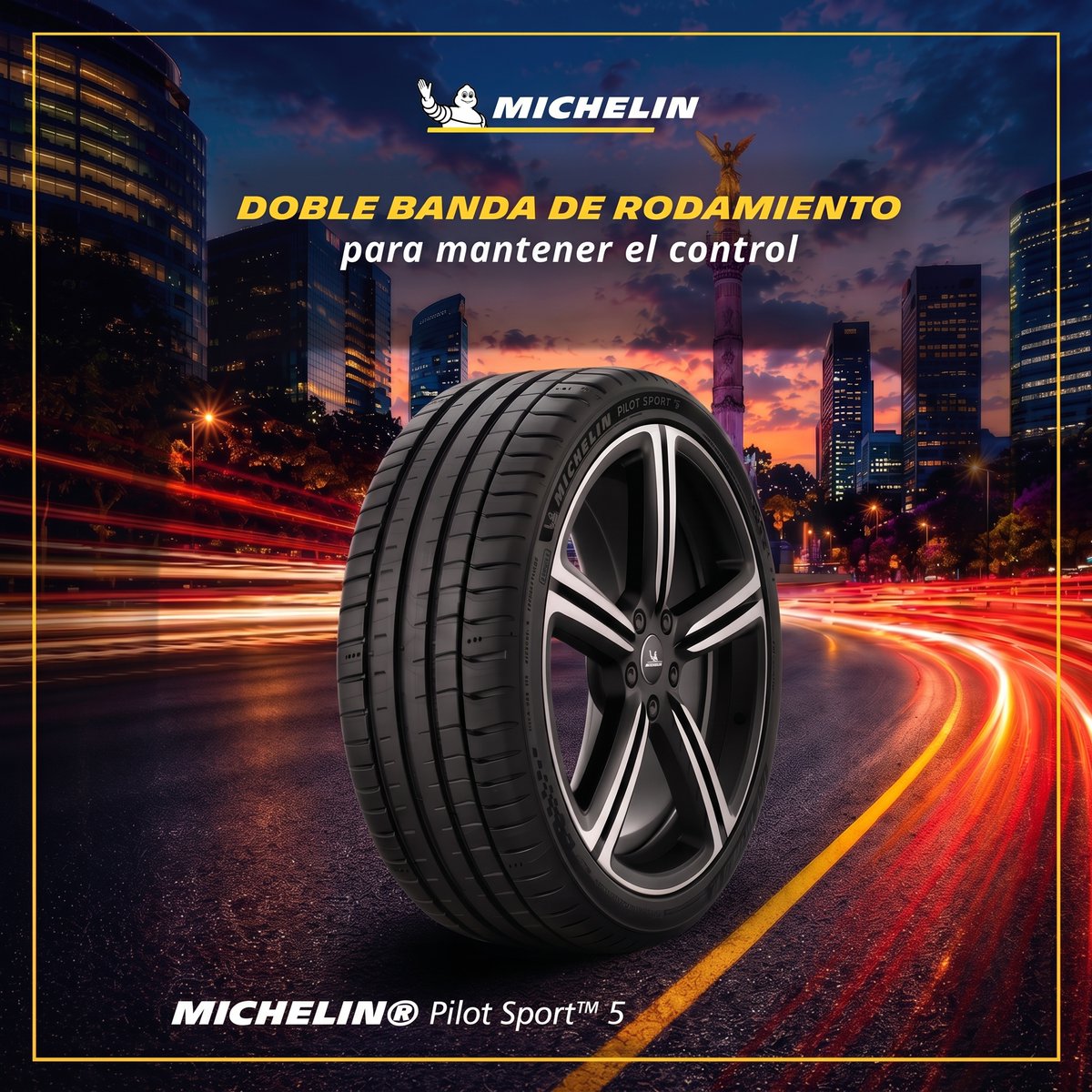 MichelinMEX's tweet photo. El diseño Dual Sport de Michelin® Pilot Sport™ 5 ofrece tracción, adherencia y agarre para una gran experiencia de manejo en todo clima.

*Consulta pruebas técnicas.

Equipa ahora: https://t.co/Awl2fdn5BB

Chat Bot : https://t.co/TMGrsDGcRY https://t.co/HYDoTd4cLK