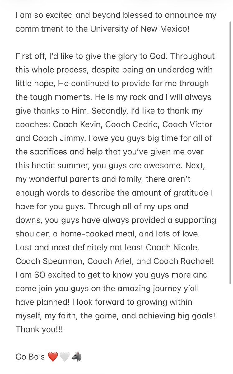 nahlahurst2028's tweet photo. #committed #GlorytoGod #golobos
@UNMLoboSB @BallNW_Ariel @Coach_Spearman @TexasGlory https://t.co/6vhfZw9V1n