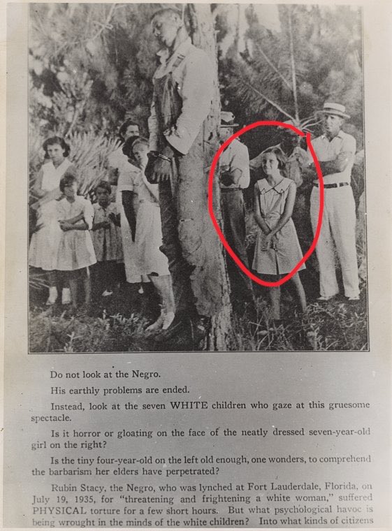 queenie4rmnola's tweet photo. True. White folks brought their children to watch lynchings https://t.co/Sh3T2xJEZ9