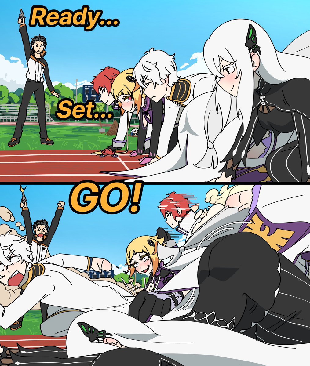 Re_zero_Glazer's tweet photo. Emilia why you running backward? https://t.co/8uULSHBvHV
