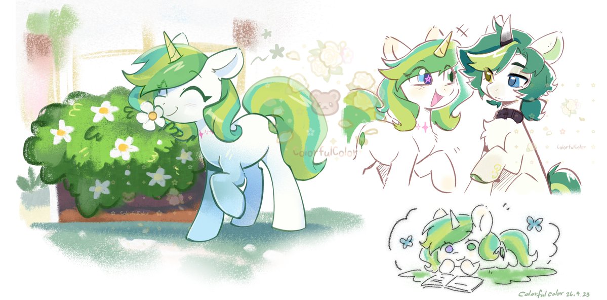 ColorfulCo1or's tweet photo. 🍃commission💚 https://t.co/Ddcv6JtxIi