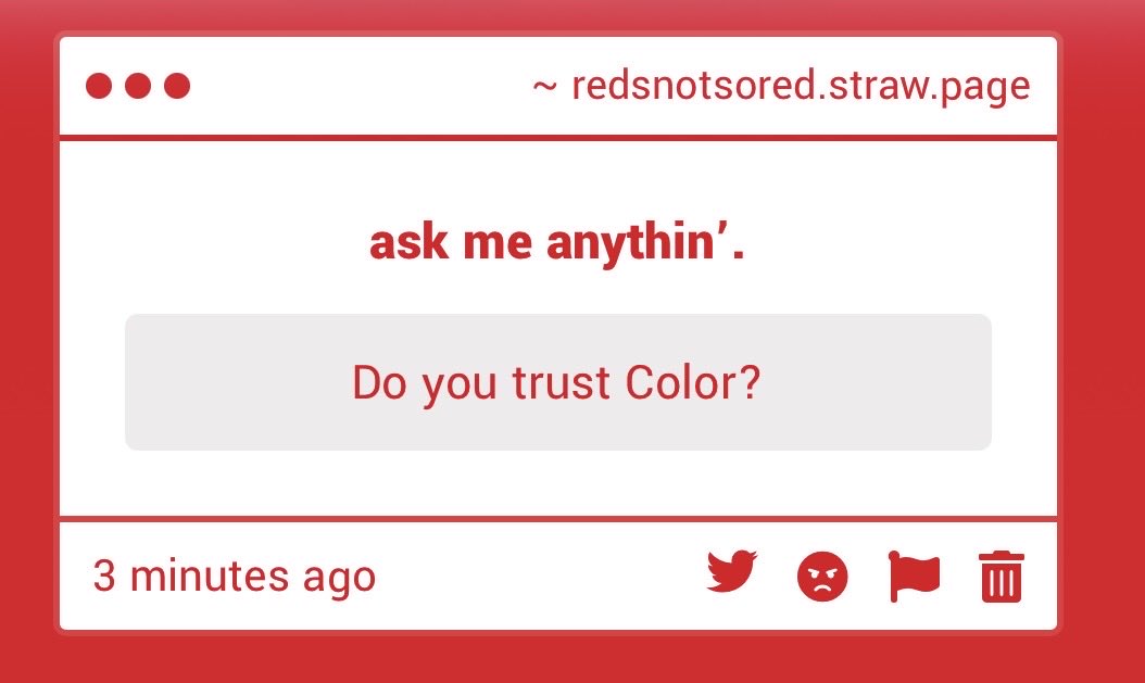 REDDEND00DLE's tweet photo. ⠀ ⊹ i . i dont , i really don’t wanna answer these questions .  ❜ https://t.co/28Rd4Zg7wT