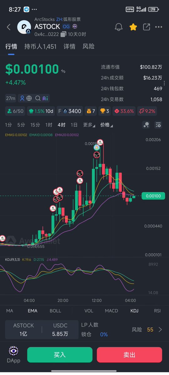 LaoTieBro's tweet photo. $ASTOCK @TryArcStocks 下周将会添加回购销毁机制，飞轮开始启动。

$ASTOCK 是Arc链股票层协议龙头，持有者会获得股票篮子分红，也有回购销毁机制，审计也加入路线图，并专注于构建交易、借贷、指数、API等股票资产基础设施。

目前 $ASTOCK 回调到100万市值左右，走势非常健康，现在是进场的好时机。

0x4c9b47dbd5933aa4574b2c27f82419e4dbbd0222