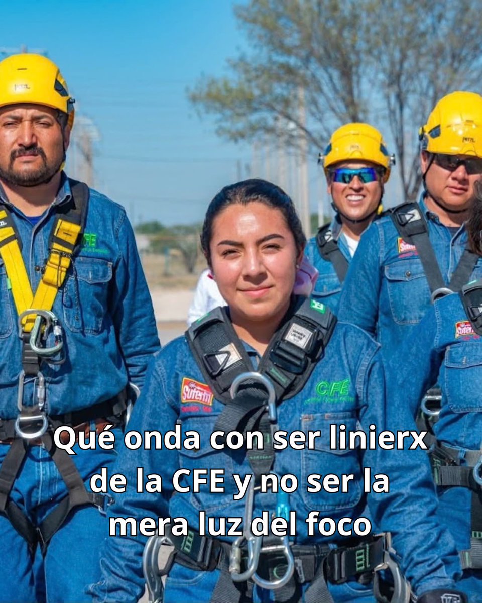 CFEmx's tweet photo. Hoy se celebra a quienes viven la chamba con orgullo, compañerismo y mucha altura. 💚👷‍♀️👷‍♂️ https://t.co/dNaNoFGlNC