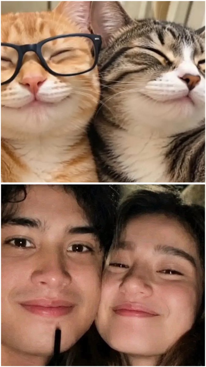 donbellejournal's tweet photo. Not them effortlessly joining this trend coz they were the og goofy couple since panahon pa ng mga dinosaur 😂 

#DonBelle https://t.co/IGWDbTkYYF