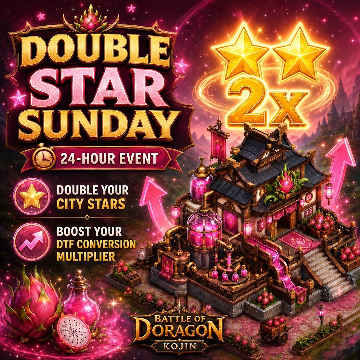 Kojin_gg's tweet photo. Come and get $DTF ! Double Star Sunday just started! https://t.co/F9H2kQIOWx