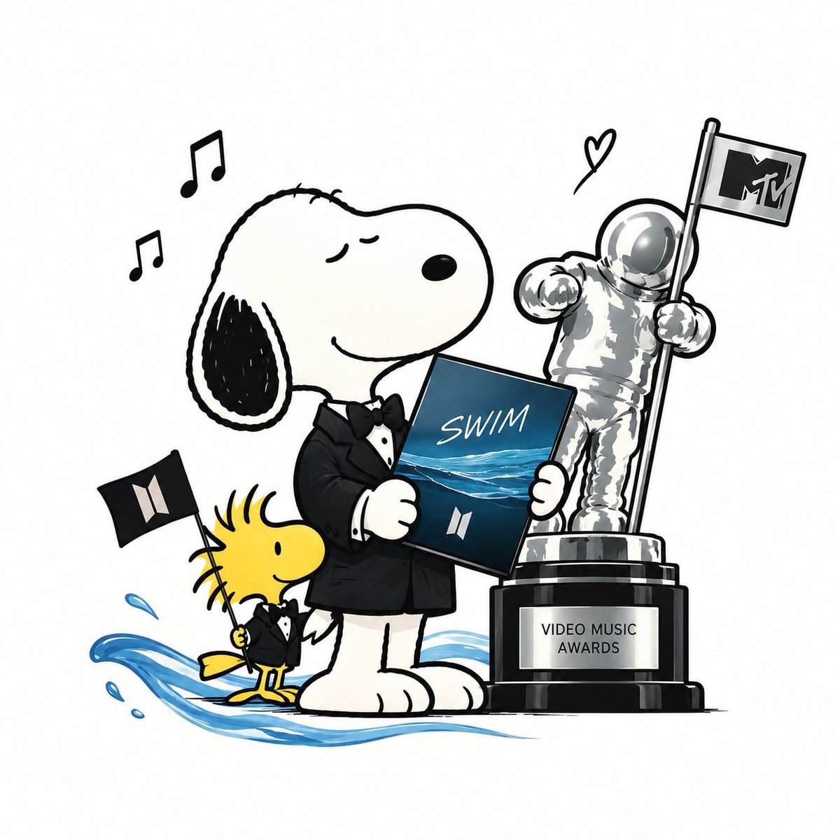 Anklebiters0904's tweet photo. SWIM」がVMAを席巻するか…？👀🏆
BTSに届けたい💜
#BTS #SWIM #VMAs #BTSARMY https://t.co/Iy7dnbsfZ3