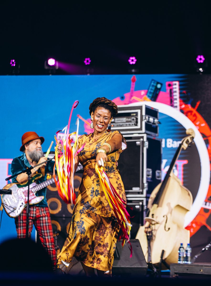 JoyOfJazz's tweet photo. CARMEN SOUZA blends jazz with rich African influences to create a performance bursting with soul, rhythm and joy. Be part of it—get your tickets now at Ticketmaster. #JazzReignited #SBJOJ2026 #TakeMeThere https://t.co/5IFHgnUkeO