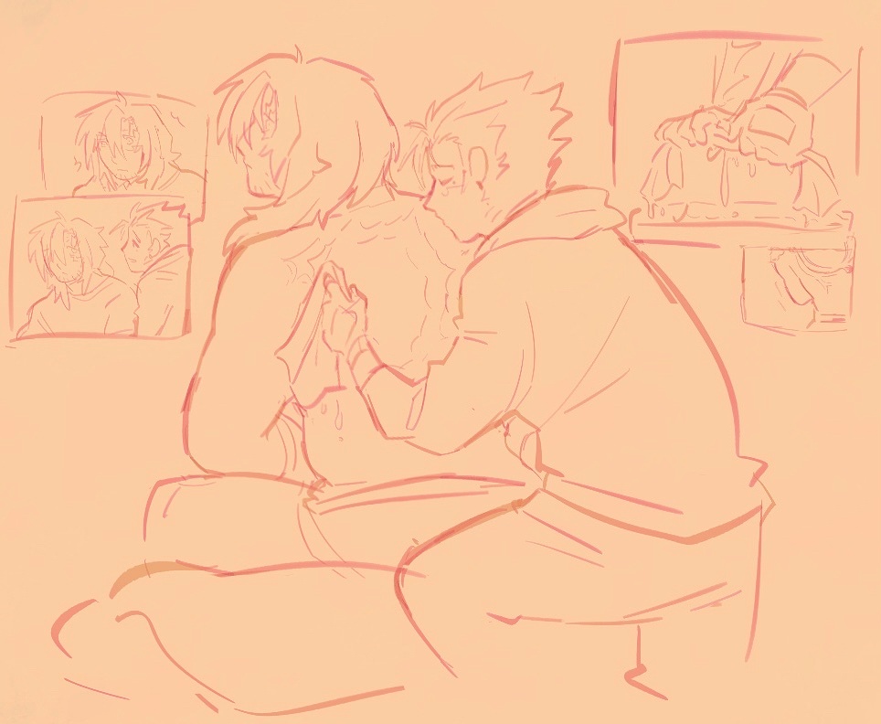 krikidilly's tweet photo. My #LRVashweek2026 submission for today :-]
Kind of a mishmash of prompt ideas but I heart caring for eachothers aches and pains ..... https://t.co/SQTpGQgSjn