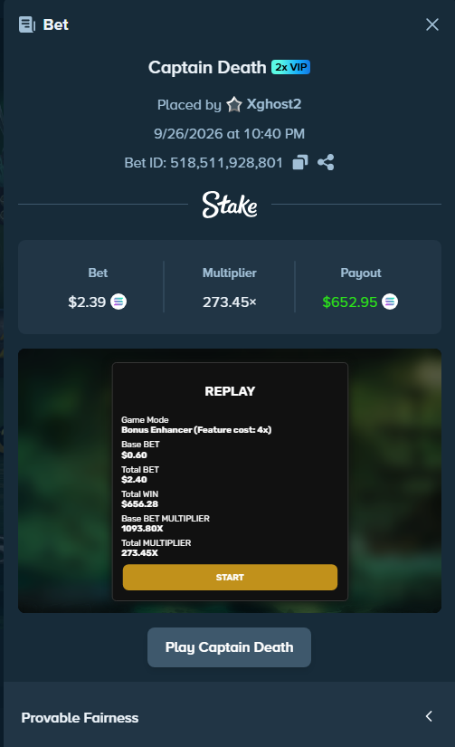 GhostGambles_'s tweet photo. aint seen a @ValkyrieXStudio  double in a minute, probs due to da battlepass, was grinding for the 1024x on captain death i didnt get it and got my biggest win so far on it, maybe a double please need some juice to keep grinding.......  https://t.co/Dlc4AOExkn @ProdigyDDK https://t.co/bPlNboN7OQ