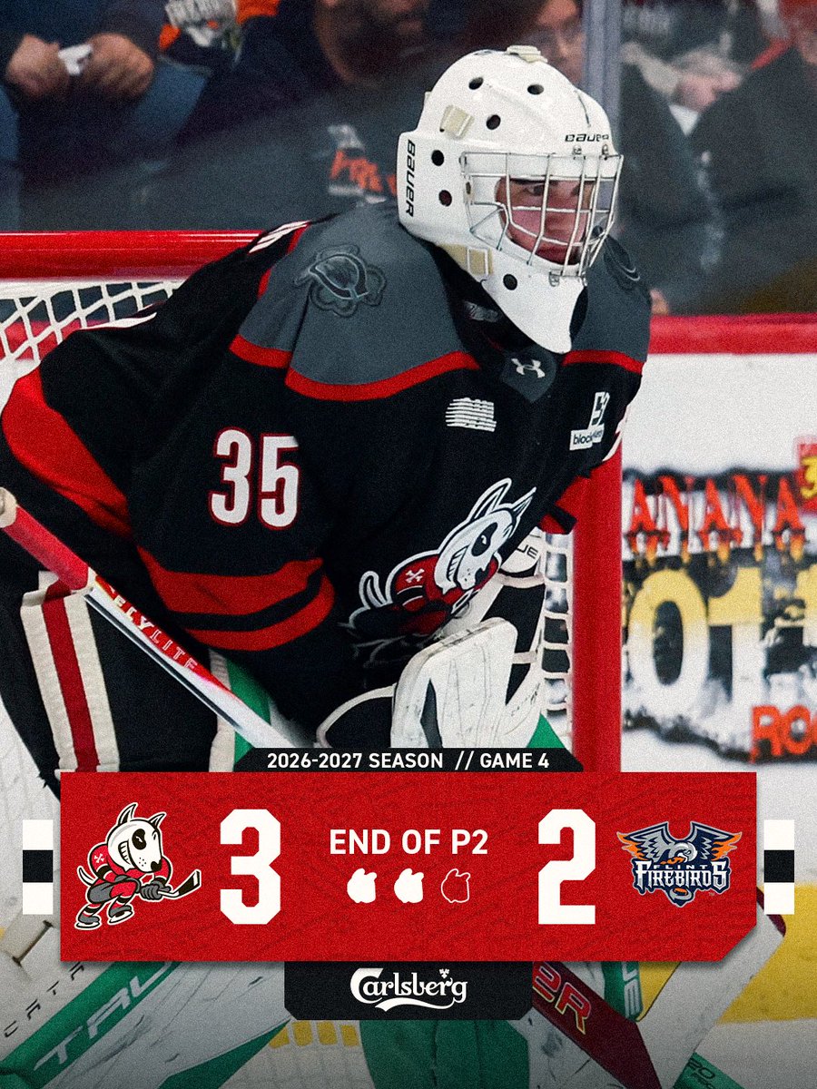 OHLIceDogs's tweet photo. Well, that was stressful... BUT WE'RE STILL UP. ⬆️

#DogCountry https://t.co/odBKuoJkyS