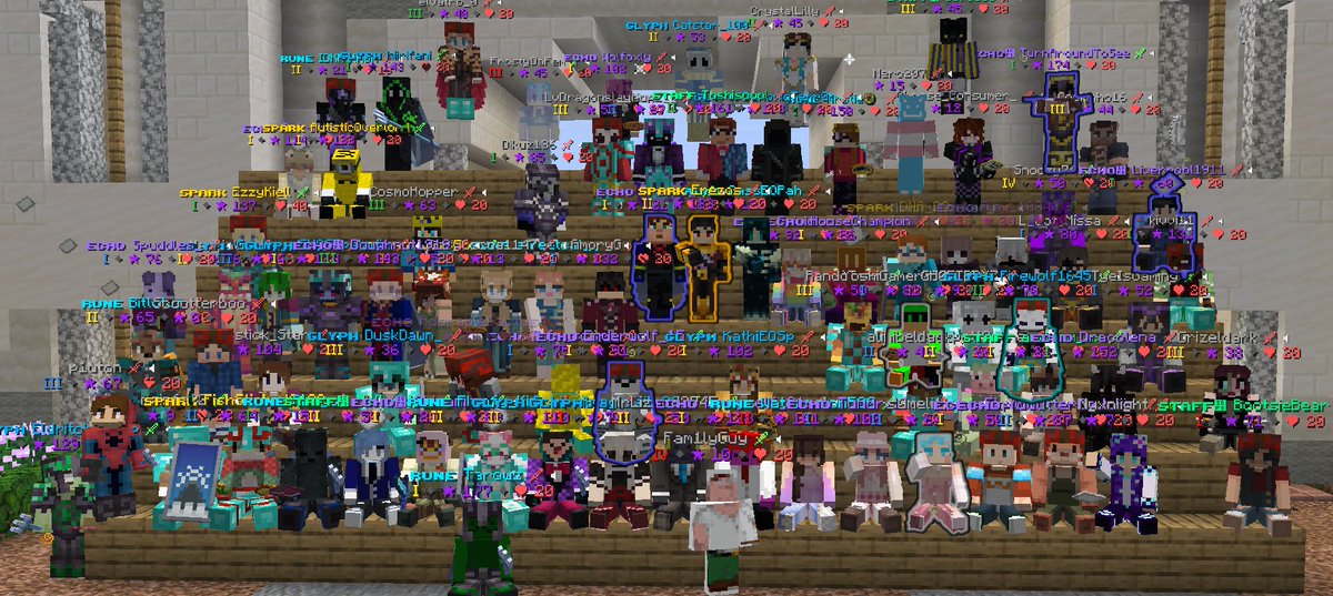 BootsieBear2's tweet photo. I feel lucky beyond words for the RealmSMP. This server changed my life in so many ways: I've been able to bring my passion for hosting events to life, met so many amazing people, and been able to achieve so many dreams that I didn't think were possible. https://t.co/JFw7SjHGDD