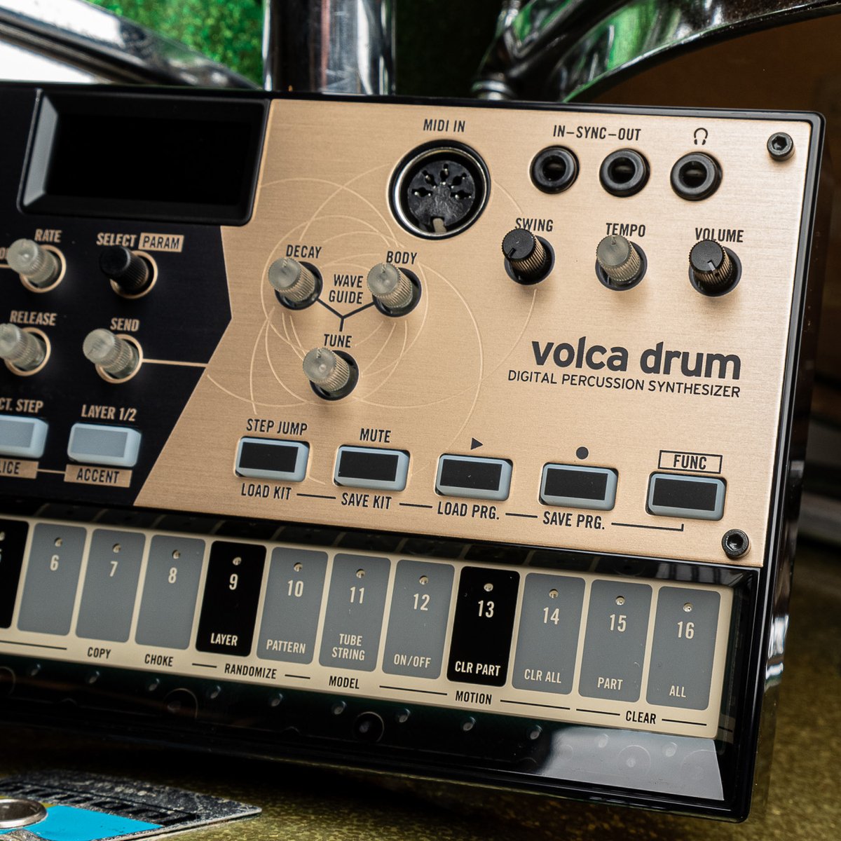 ChicagoMusicEx's tweet photo. https://t.co/6brJ3L4gkN | The @Korg_official Volca Drum generates sounds no conventional drum machine can touch, and it's portable enough to take anywhere. Click, call, chat, or visit us today to shop it now at Chicago Synth Exchange! #CME #ChicagoSynthExchange #KORG #DrumMachine https://t.co/TUadcRfGFc