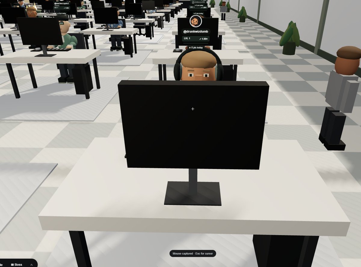 grindofficefun's tweet photo. Start with a simple desk. Work your way up. 🖥️

Burn $GRIND to upgrade your cubicle and unlock multipliers up to 2× on raid scores and salary weighting.

Those tokens are burned permanently. Keep at least 50,000 $GRIND in your wallet to stay eligible to earn. https://t.co/XTrRCDtLQC