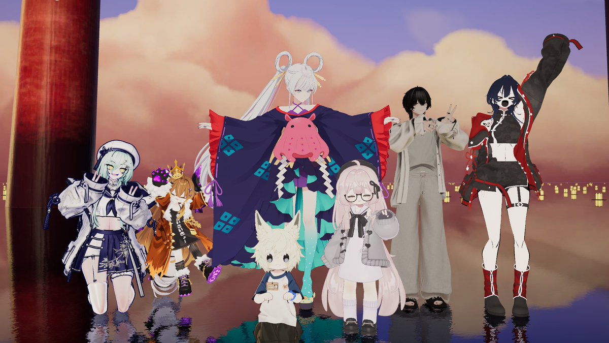 ncrs__t's tweet photo. 超かぐや姫のワールドいってきました～
ヤチヨかわいいですね
#VRChat https://t.co/buvF3OJyXg