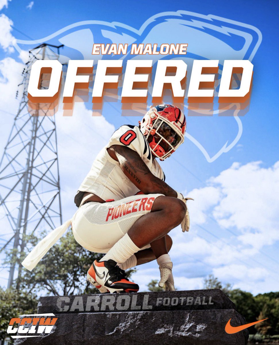 evan_malone4's tweet photo. After a great visit and conversation with @CoachBuddah I’m blessed to announce that I have received an offer from @piofootball

@CoachSwansonFB @STLVikingFB @PrepRedzoneIL @EDGYTIM @Tim_OBrien10 @DeepDishFB @AllenTrieu @LemmingReport https://t.co/dyVKGc3QoG