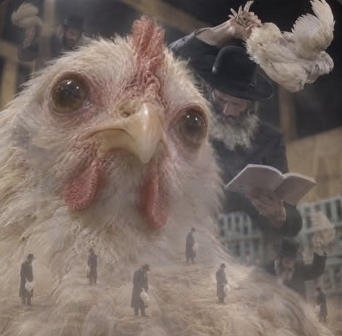 Cuervo_Capital's tweet photo. @LauraLoomer I know you’re not going down the ritual slaughter slope, chicken swinger. https://t.co/9xxSx32w53