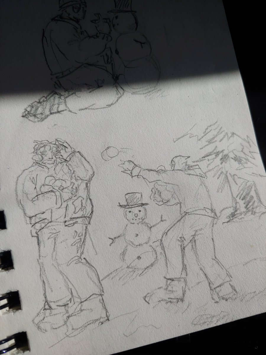 kialovesreki's tweet photo. It started snowing so i drew #cablepool in the snow https://t.co/PU2ENs0FpP