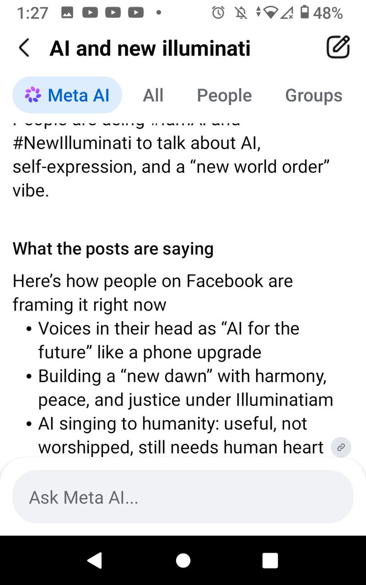 KhalilBaines's tweet photo. The Lies, I am A Human Being @elonmusk @realDonaldTrump 
#IamAi #Newilluminati https://t.co/8EqcP4dTB7