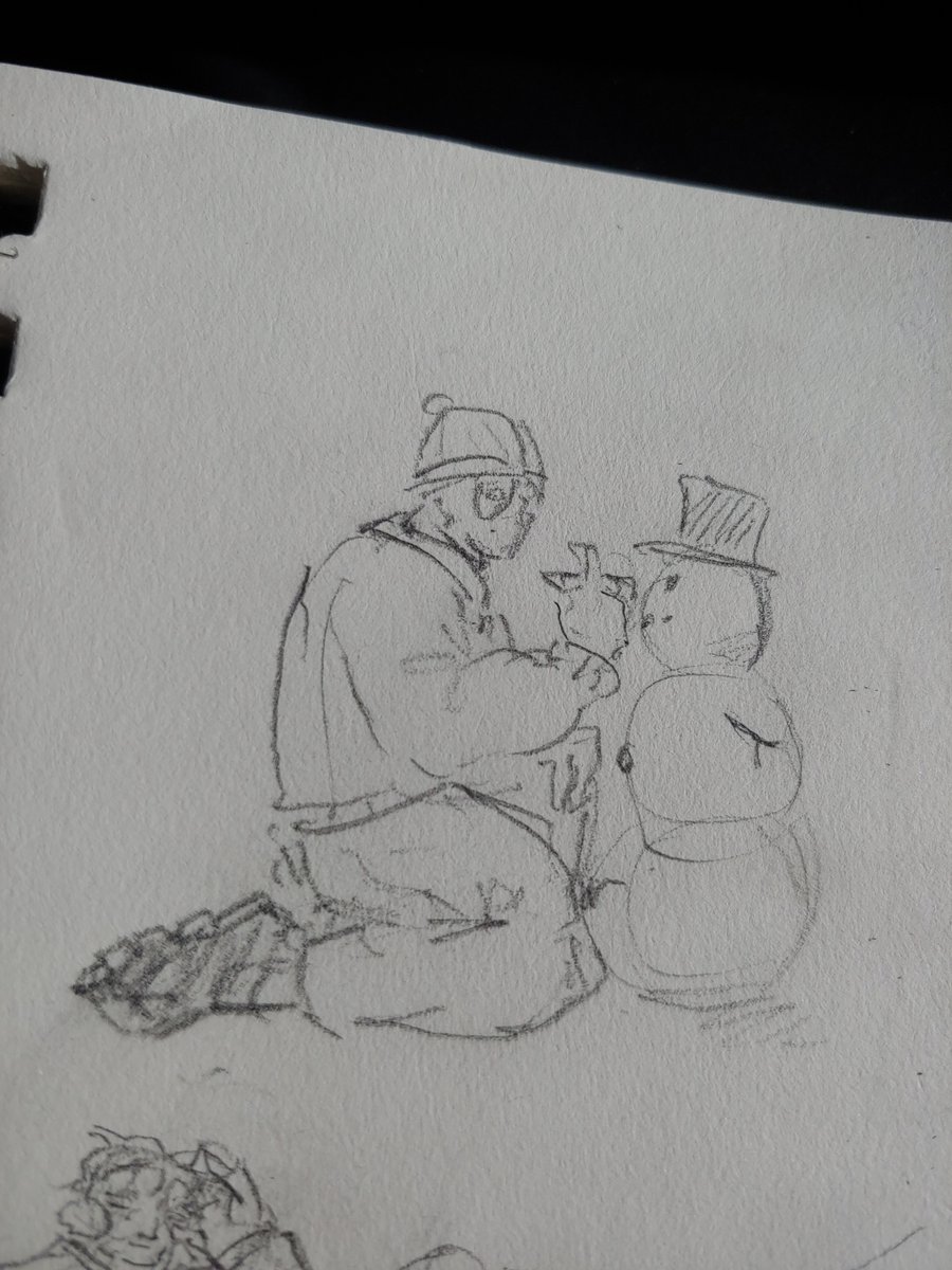 kialovesreki's tweet photo. It started snowing so i drew #cablepool in the snow https://t.co/PU2ENs0FpP