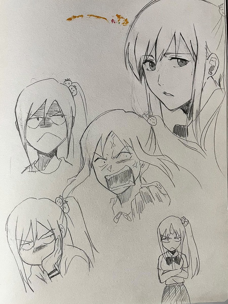 Alikita_world's tweet photo. Kubo dijo que si Ichigo y Orihime tenían una hija seria una niña con el cabello similar a Orihime y con el carácter de Ichigo.

Así que quise dibujarla
#Bleach https://t.co/SJr2fBtURX