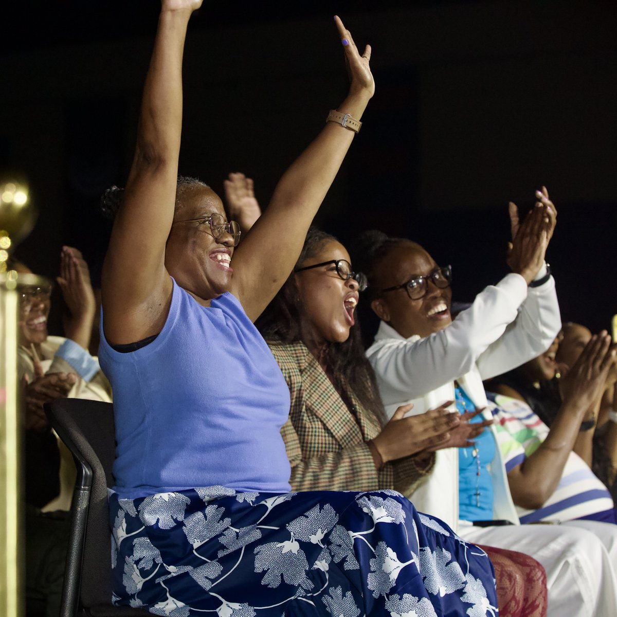 JoyOfJazz's tweet photo. Smiles, dancing, good vibes and pure joy as festivalgoers soak up every moment at the Standard Bank Joy of Jazz.
This is what happens when great music brings people together.
#StandardBankJoyOfJazz #SBJOJ2026 #JazzReignited #TakeMeThere https://t.co/dP7rFv732O