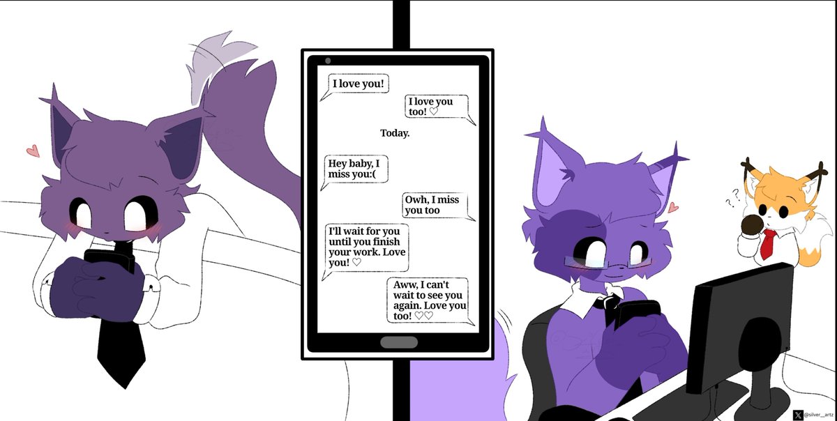 silver__artz's tweet photo. They can't wait to see each other again💖
Characters by: @_Skebfu and @Paulo75652968 
#Dadnap #Springnap https://t.co/RHPyxkbw89