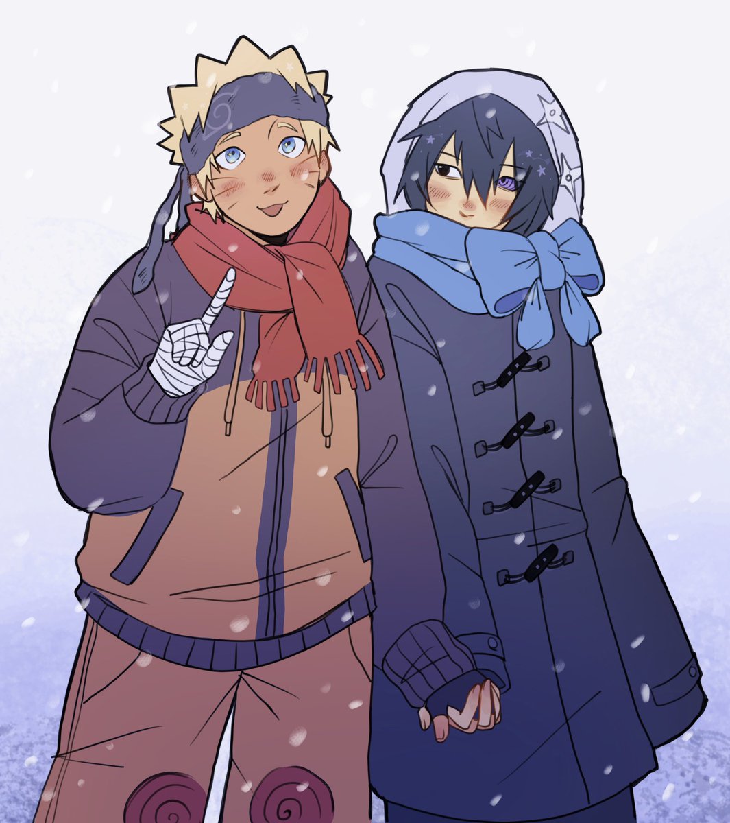 townslore_'s tweet photo. 🌨️ #narusasu https://t.co/R4pKoQ0hiB