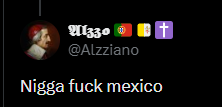 AlejandroVL22's tweet photo. @Alzziano Lo bueno que es cristiano, imagínense que no lo fuera y sea una persona racista y xenofóbica. https://t.co/YpwGYNy6Iu